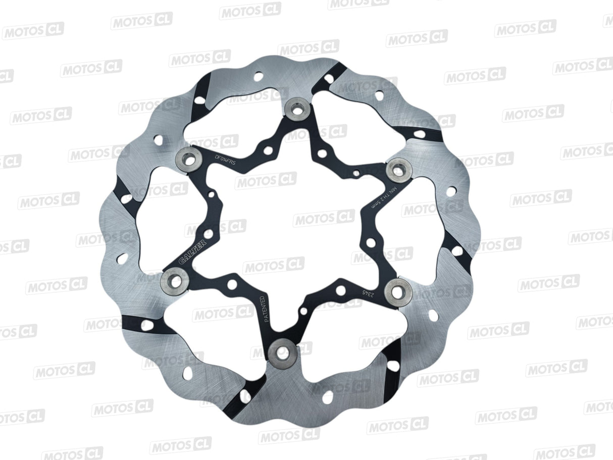 DISQUE DE FREIN AVANT GALFER WAVE® FLOTTANT RAINURÉ Ø270MM CR125R-CRF250R-CRF450R-CRF450R WE HONDA / RGDF014FRS