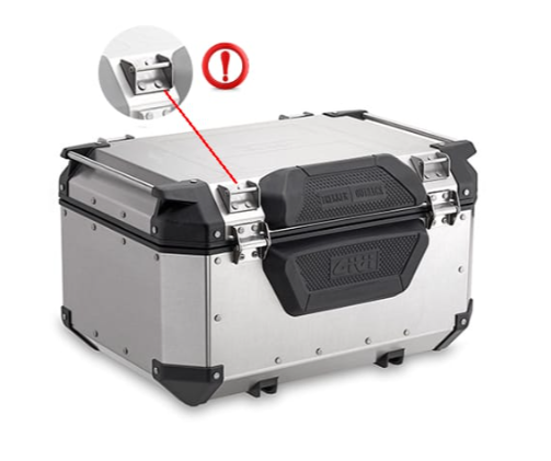 DOSSERET GIVI POUR TOP CASE TREKKER OUTBACK 58 OBK58 / RGE158