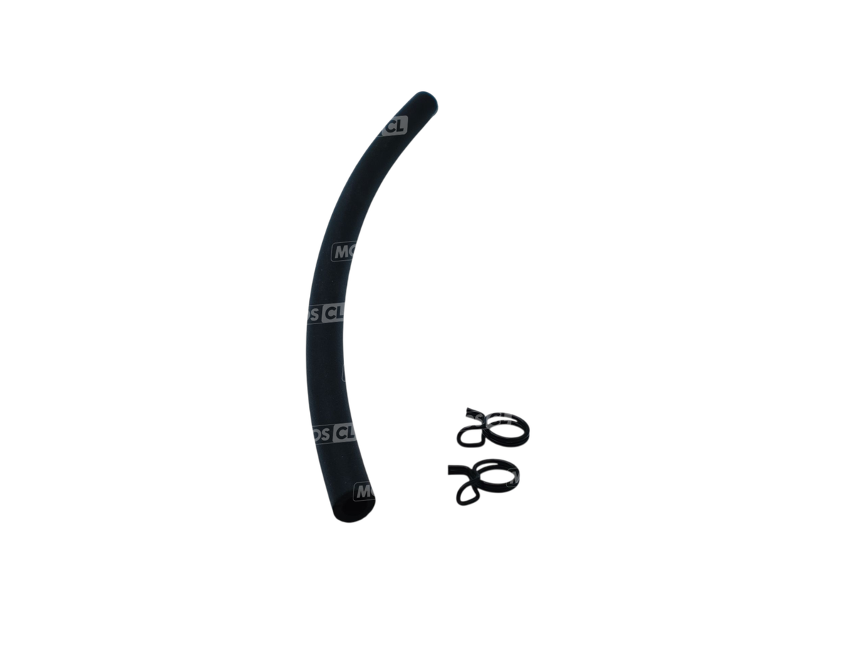 DURITE D'ALIMENTION BOCAL LIQUIDE DE FREIN/EMBRAYAGE AU MAÎTRE-CYLINDRE 20CM + 2 X COLLIERS / RS06537503+RS01538620