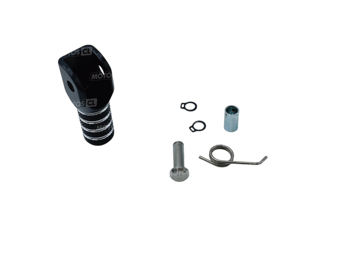 EMBOUT DE REMPLACEMENT POUR SELECTEUR DE VITESSE SCAR EN ALU ANODISÉ NOIR / RSGSLT1