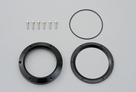 COMPTEUR DE VITESSE VÉLONA Ø60MM A LED BLANC 200KMH CUVELAGE NOIR DAYTONA / 86863