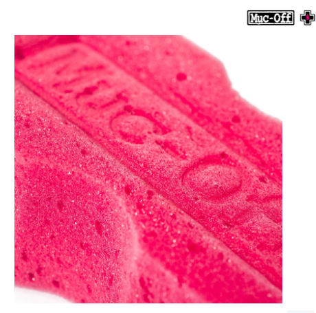 ÉPONGE DE NETTOYAGE MOTO MUC-OFF ROSE / 300-MO