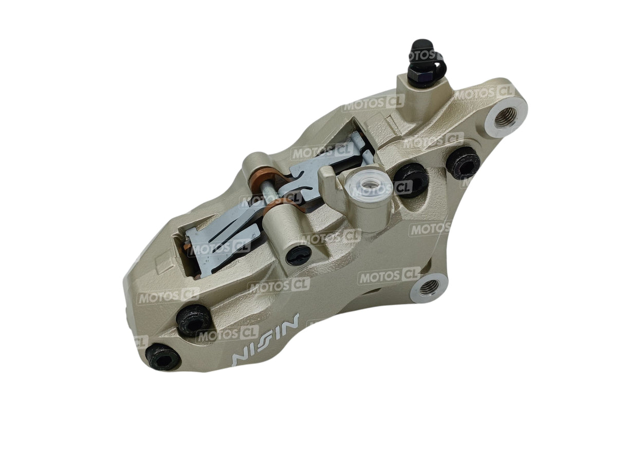 PLAQUETTES DE FREIN AVANT UTILISATION SPORT POUR ÉTRIER 6 PISTONS Ø30-25-22MM AXIAL ENTRAXE 90MM NISSIN / RN2P-243ST