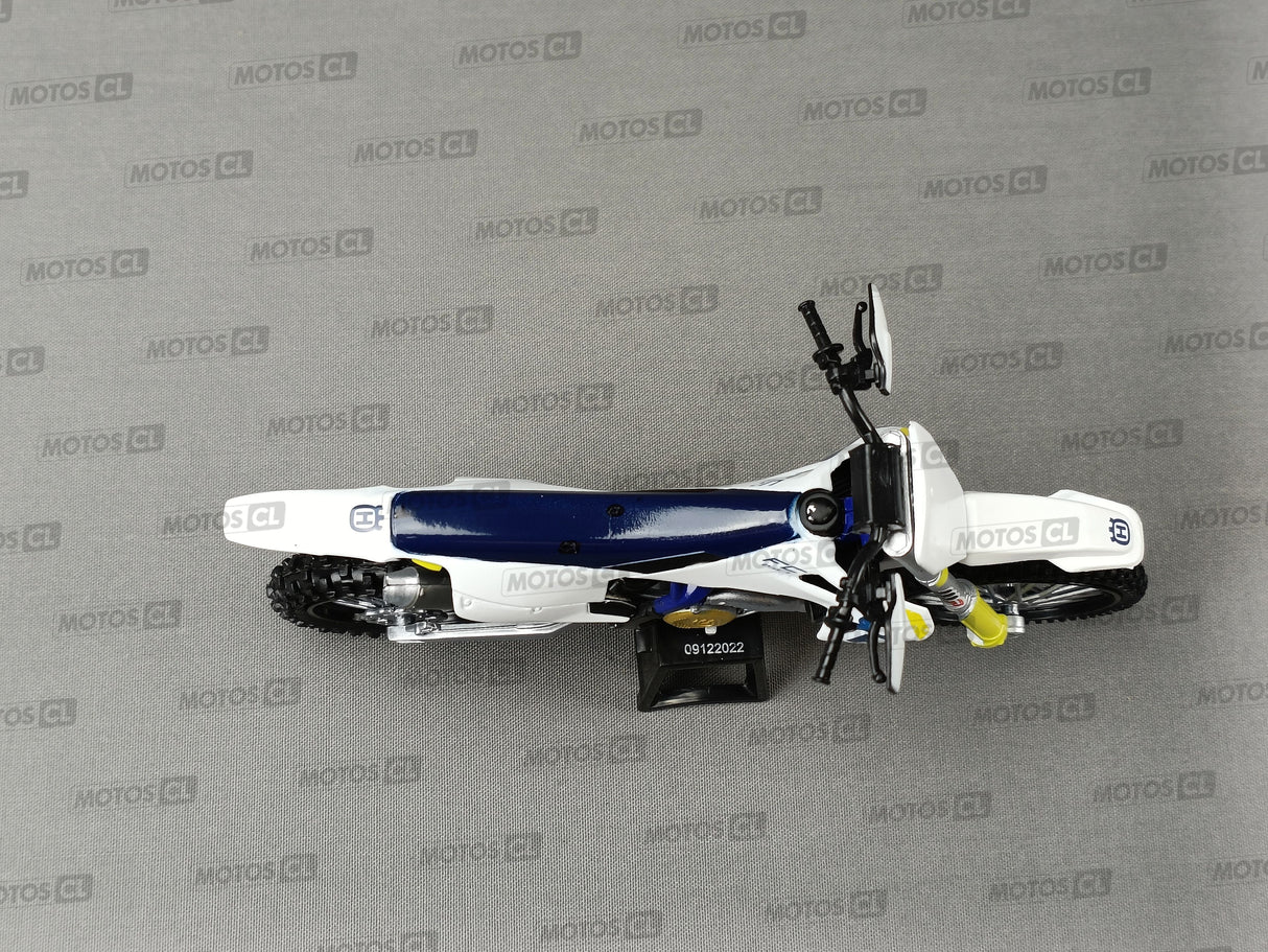 MINIATURE MOTOCROSS HUSQVARNA FC450 1/12ÈME / RN085-58153