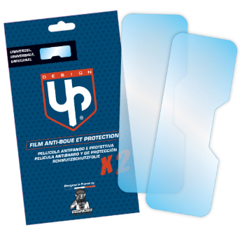 FILMS HYDROPHOBES UP DESIGN PAR AF PROTECT POUR MASQUES TOUT TERRAIN ADULTES / RMUPMUDNOIZ
