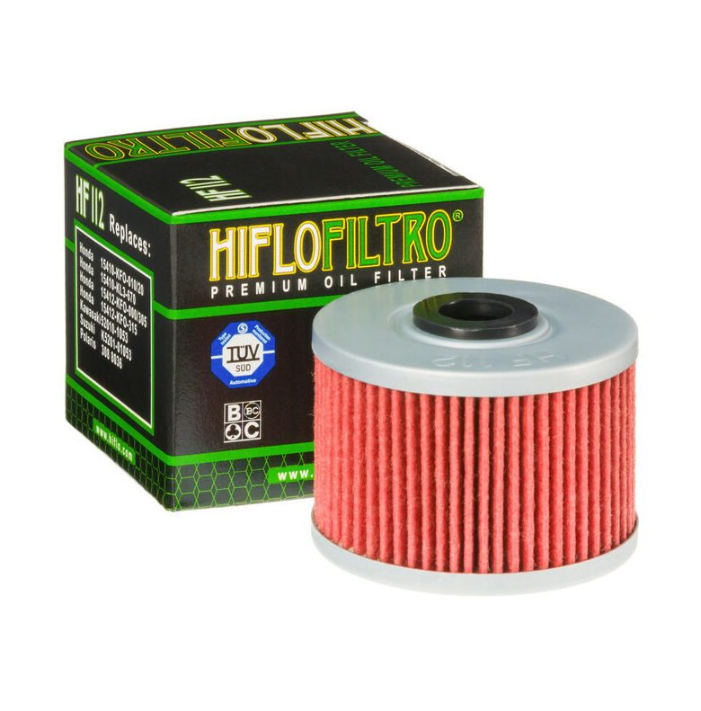 FILTRE À HUILE HIFLOFILTRO HF112 GAS GAS-HONDA-KAWASAKI-POLARIS-SUZUKI / RHHF112