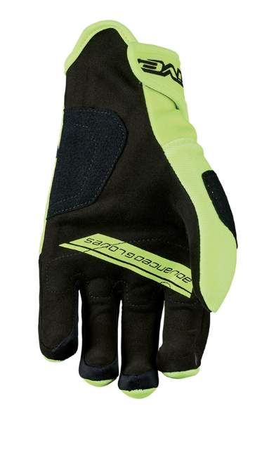 GANTS FIVE ENDURO LOISIR E3 EVO AVEC COQUE DE PROTECTION JAUNE FLUO DU 7/XS AU 13/3XL
