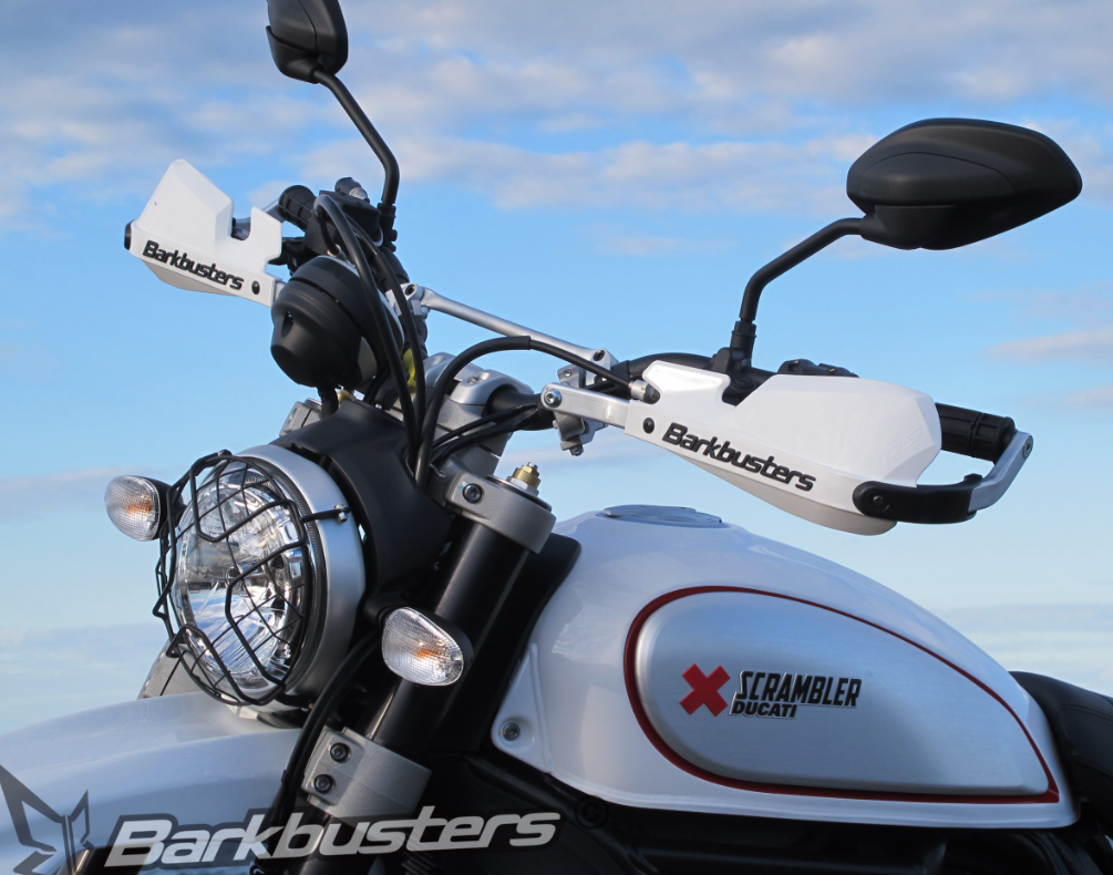 KIT DE MONTAGE PROTÈGE-MAINS BARKBUSTERS NOIR SCRAMBLER 800 ET 1100 DUCATI / BHG-067-00-BK