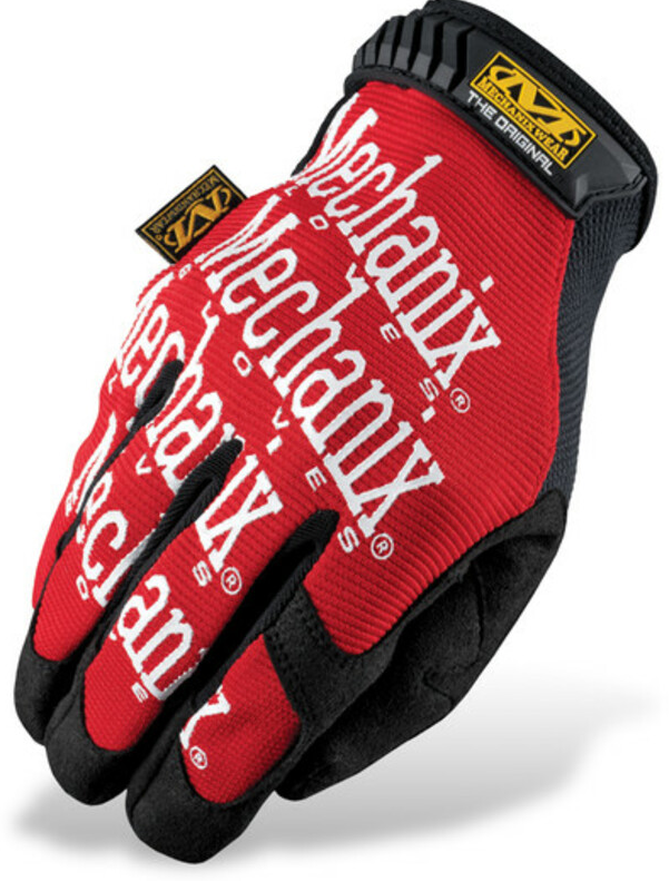 GANTS MECHANIX ORIGINAL ROUGE TAILLE (9-L) / MG-02-010
