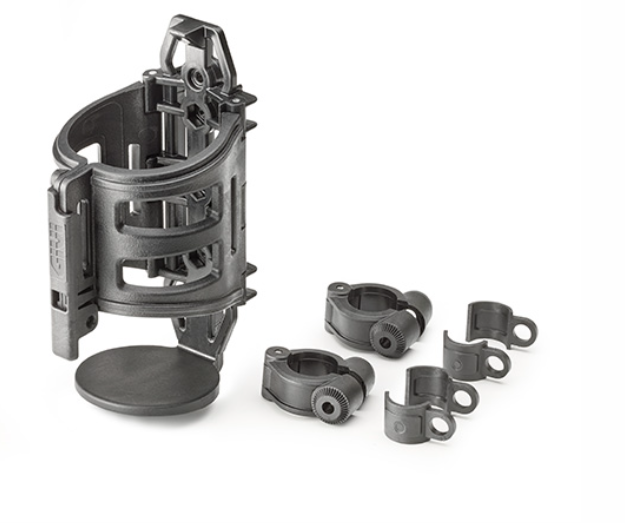 SUPPORT UNIVERSEL POUR GOURDE THERMOS GIVI OU AUTRE DE Ø21 À 25MM / RGE199