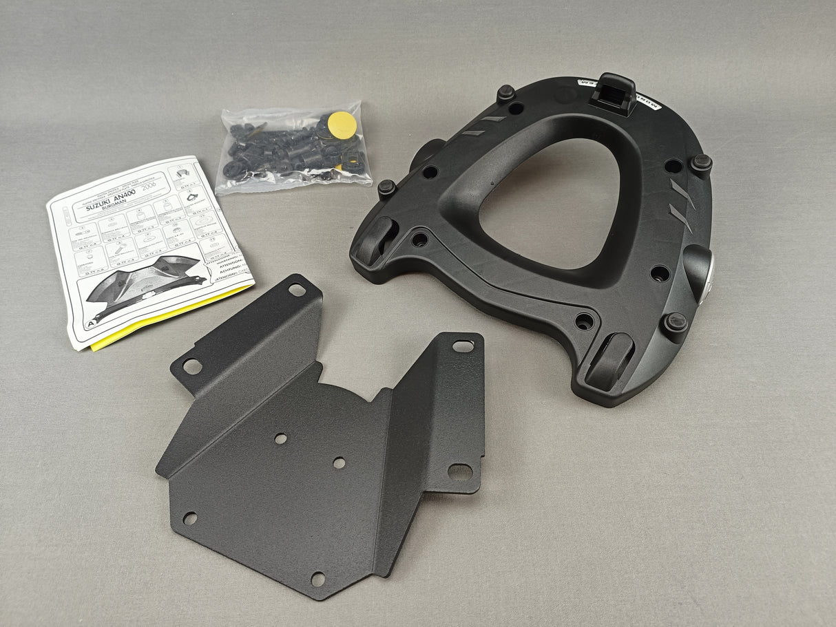 SUPPORT TOP CASE GIVI MONOKEY BURGMAN400 2006 À 2016 SUZUKI / RGE531