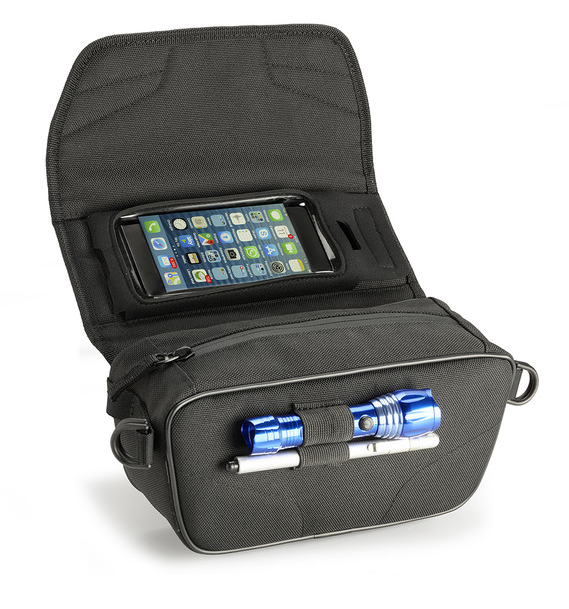 SACOCHE UNIVERSELLE GUIDON GIVI 3 LITRES AVEC SANGLES / RGT516