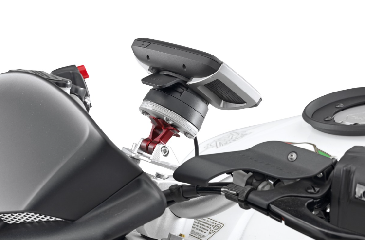 SUPPORTS EN ALUMINIUM GIVI POUR FIXER GPS TOMTOM SUR SMART MOUNT / RGSTTR40SM