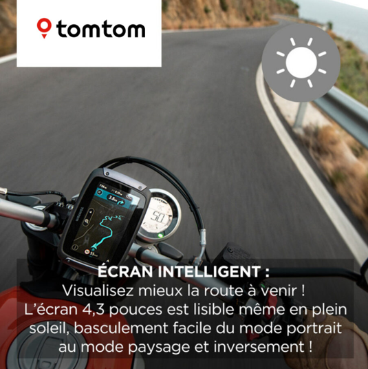 GPS MOTO ETANCHE TOMTOM RIDER 550 / RTTT550