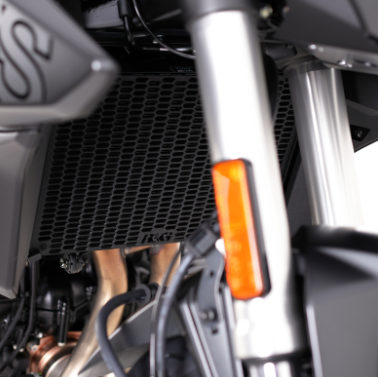 GRILLE PROTECTION DE RADIATEUR D'EAU GSX-8S 2023 À 2025 ET GSX-8R 2024 À 2025 SUZUKI R&G RACING / RRRAD0317PROBK