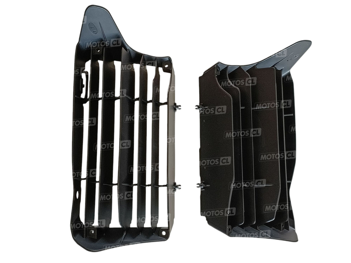 CACHES RADIATEUR HONDA CRF250R 2022 À 2025-CRF250R WE 2025-CRF250RX ENDURO 2022 À 2025-CRF450R 2021 À 2025-CRF450R WE 2025-CRF450RX ENDURO 2021 À 2025 POLISPORT / RP8476100001