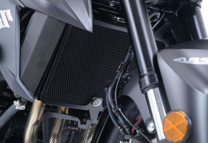 GRILLE PROTECTION DE RADIATEUR D'EAU GSX-S 750 2017 À 2021 ET GSR 750 2011 À 2016 SUZUKI R&G RACING / RRRAD0106BK