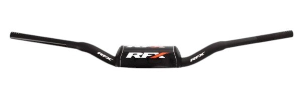 GUIDON RFX PRO F7 28,6MM ÉQUIVALENT RENTHAL 821 FATBAR MC GRATH BETA-GASGAS-HUSQVARNA-HONDA-KTM-SUZUKI-TRIUMPH ANODISÉ NOIR / RRFXHB7000799BK