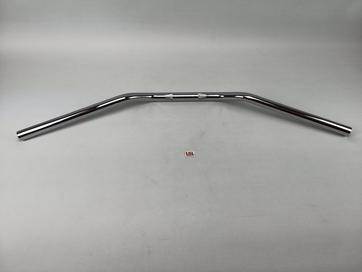 GUIDON LSL SUPERBIKE FLAT BAS 22MM ACIER CHROMÉ HOMOLOGUÉ / RL123LN01CR-22