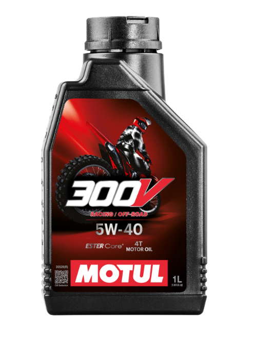 HUILE MOTUL 300V FACTORY LINE 4TPS 5W40 OFF ROAD BIDON 1L / RM104134