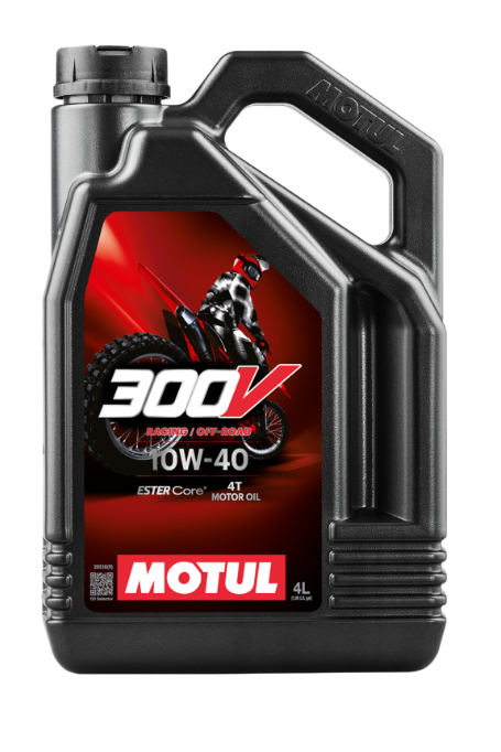 HUILE MOTUL 300V FACTORY LINE 4TPS 10W40 OFF ROAD BIDON 4L / RM112559