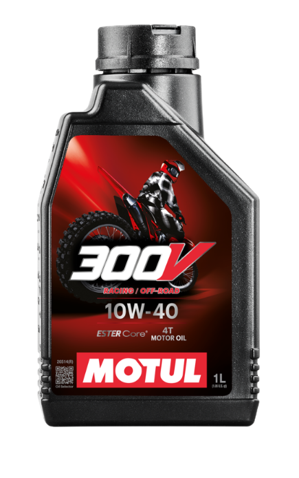 HUILE MOTUL 300V FACTORY LINE 4TPS 10W40 OFF ROAD BIDON 1L / RM112558