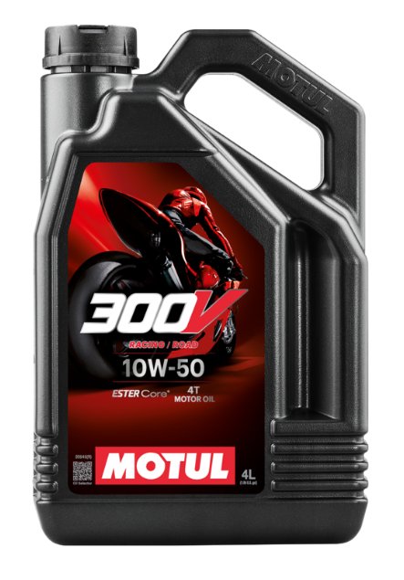 HUILE MOTUL 300V FACTORY LINE 4TPS 10W50 ROAD BIDON 4L / RM112535