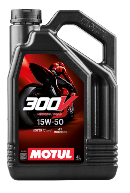 HUILE MOTUL 300V FACTORY LINE 4TPS 15W50 ROAD BIDON 4L / RM104129