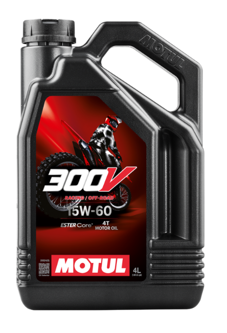 HUILE MOTUL 300V FACTORY LINE 4TPS 15W60 OFF ROAD BIDON 4L / RM104138
