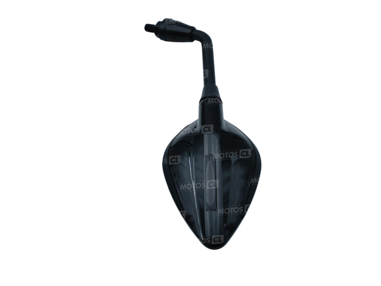 RÉTROVISEUR CHAFT LIBERTY NOIR HOMOLOGUÉ Ø10MM / RCIN123