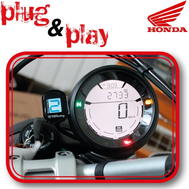 INDICATEUR DE RAPPORT ENGAGÉ PLUG AND PLAY HONDA H1 PZRACING / GT3100-H1