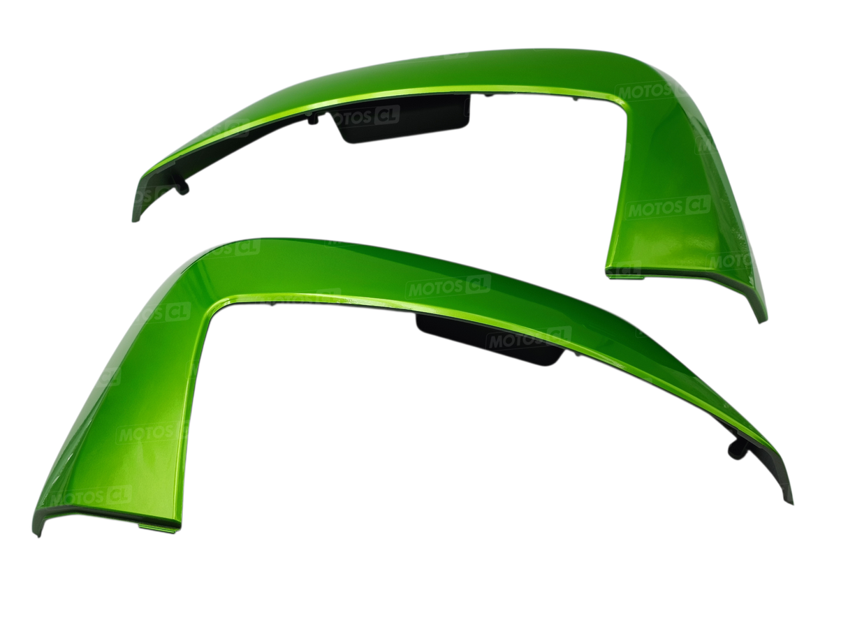 ENJOLIVEURS VERT 17P CANDY LIME GREEN POUR VALISES KAWASAKI 35L OU GIVI V35 MONOKEY SIDE 35LITRES / 131LUU0018