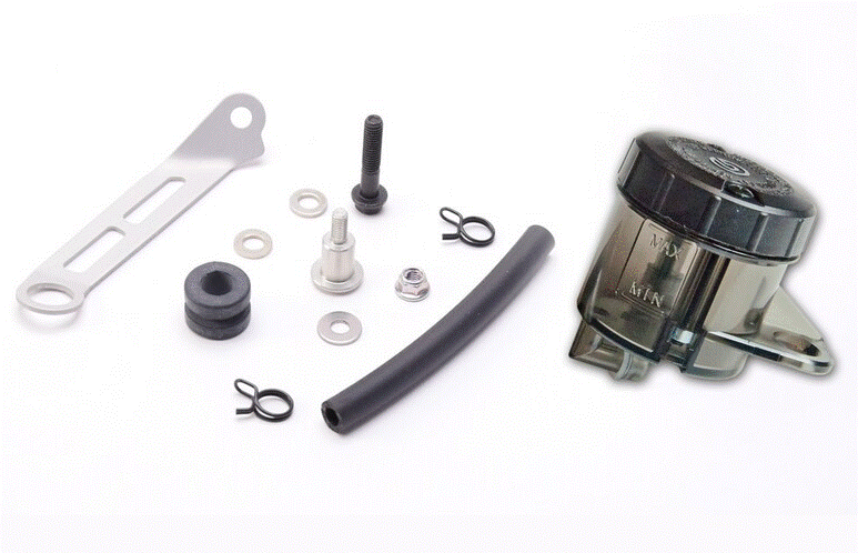 BOCAL LIQUIDE DE FREIN DARK POUR MAÎTRE-CYLINDRE AVANT RADIAL RCS PR15/PR19 OU AUTRES BREMBO UPGRADE / RB110A26375