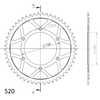 KIT CHAÎNE HONDA CRF450R 2009 À 2016 13X48 QUALITÉ D'ORIGINE AVEC CHAÎNE D.I.D OR-OR 520 ERT3 ET PIGNON ACIER-COURONNE ACIER / RD104013221