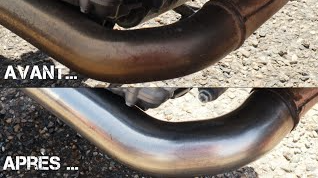 KIT ENTRETIEN DES POTS D'ÉCHAPPEMENT CHROME ET INOX UNPASS / RUUN910571