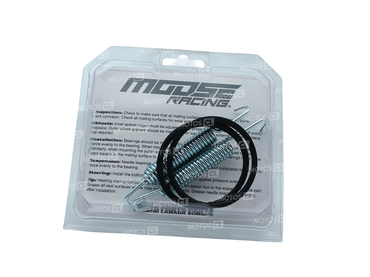 KIT RESSORTS ET JOINTS D'ÉCHAPPEMENT POUR YAMAHA 125YZ 2006 À 2022 / RM823143MSE