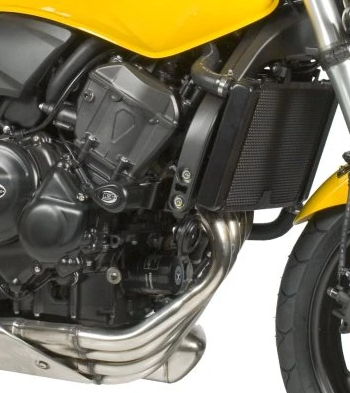 TAMPONS DE PROTECTION HONDA HORNET 600 2007 À 2013 ET CBF600F 2008 À 2010 AÉRO R&G RACING / RRCP00232BL