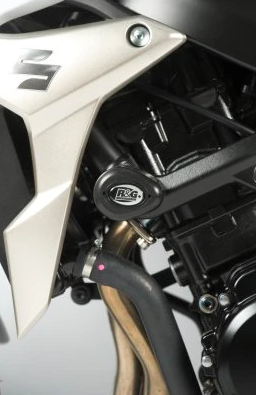 TAMPONS DE PROTECTION SUZUKI GSR 750 2011 À 2016 AÉRO R&G RACING / RRCP0287BL