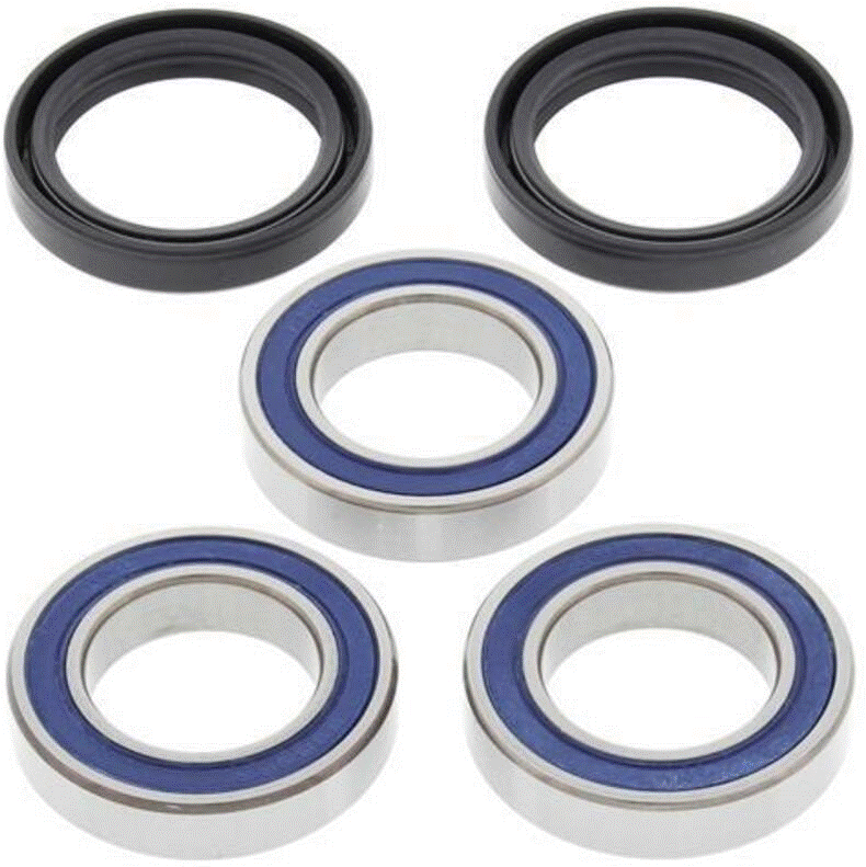 KIT ROULEMENTS DE ROUE ARRIÈRE HM-HONDA CR125R-CR250R-CRF250R-CRF250X-CRF250RX ENDURO-CRF450R-CRF450L-CRF450X-CRF450RX ENDURO-SUZUKI RMZ250-RMZ450-RMX450 ALL-BALLS / RA25-1250