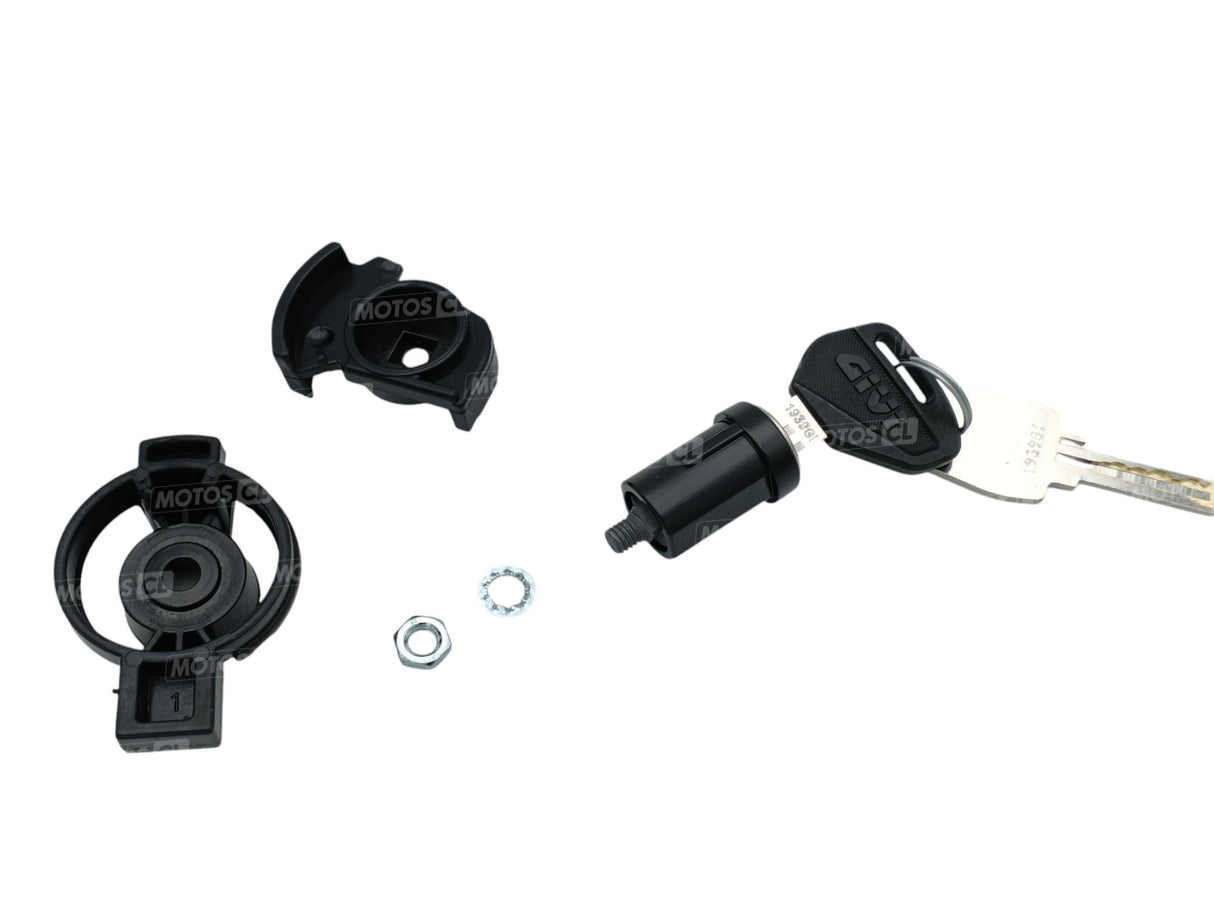 BARILLET SECURITE ET CLÉS POUR TOP CASE ET VALISE GIVI / RGSL101