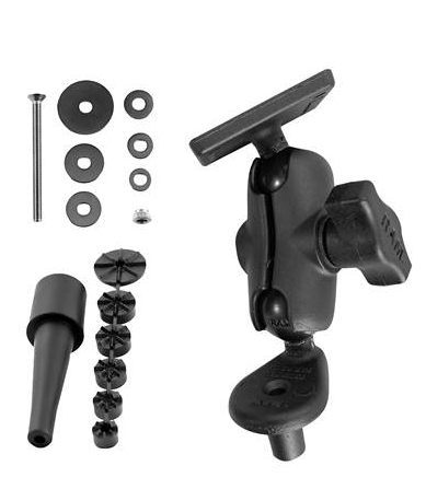 KIT SUPPORT RAM MOUNT MOTO SPORTIVE / RTBIKE.KIT.RAM.SPT