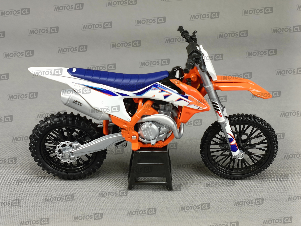 MINIATURE MOTOCROSS KTM SXF450 1/12ÈME / RN085-58343