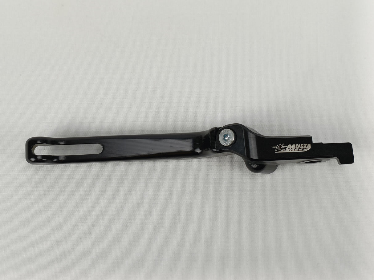 LEVIER FREIN ALU USINÉ REPLIABLE NOIR MV AGUSTA F4 ET B4 MV CORSE / SPLBA002BF