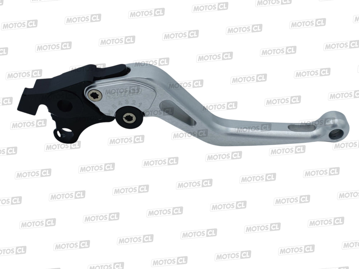 LEVIER D'EMBRAYAGE SYNTO ABM (KH22) EN ALUMINIUM USINÉ CNC COURT ALU RÉGLABLE HOMOLOGUÉ SUZUKI / RA10108769