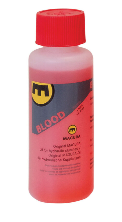 LIQUIDE MINÉRAL D'EMBRAYAGE HYDRAULIQUE MAGURA BLOOD RED BIDON 100ML / RM2702143