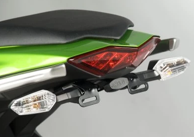 SUPPORT DE PLAQUE KAWASAKI Z1000SX 2011 À 2016 R&G RACING / RRLP0164BK