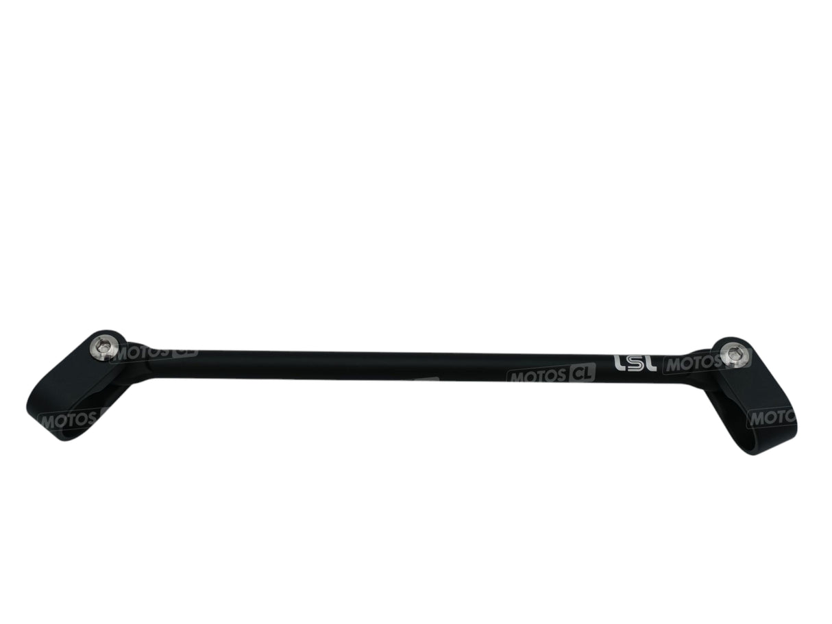 BARRE DE GUIDON LSL NOIR Ø 22-28,6MM EN ALUMINIUM / 122ST01MB