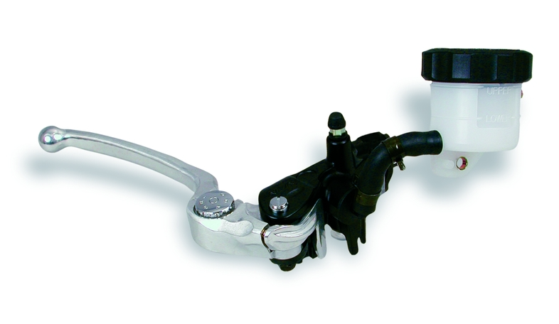 MAÎTRE-CYLINDRE RADIAL DE FREIN AVANT Ø19MM NOIR ET LEVIER ALU NISSIN / RNBMT19-10