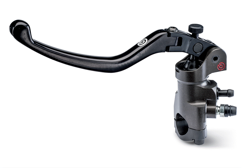 MAÎTRE-CYLINDRE RADIAL D'EMBRAYAGE BREMBO UPGRADE TAILLÉ MASSE PR16X18 AVEC LEVIER LONG ARTICULÉ / RBXR01151