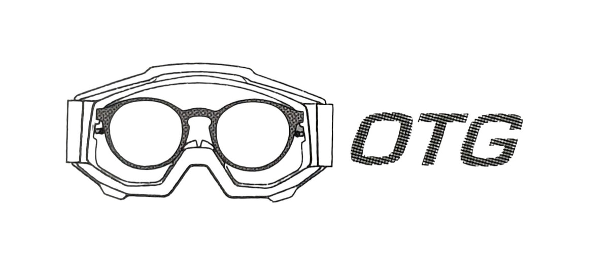 ÉCRAN MIRROR JAUNE POUR MASQUE OTG PROGRIP VISION ET VISTA / RPE3347